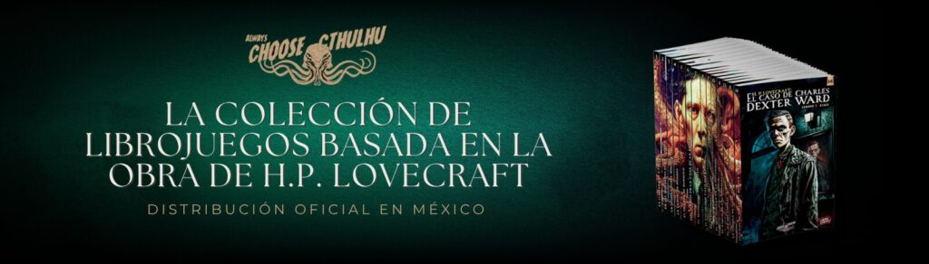 Banner coleccion Choose Cthulhu